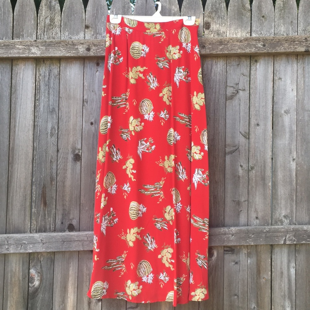 Desert Print Boho Skirt